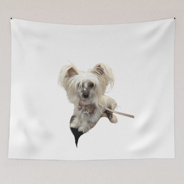 Item preview, Elegant Chinese Crested Dog T-Shirt: designed and sold by Puppy Paws.