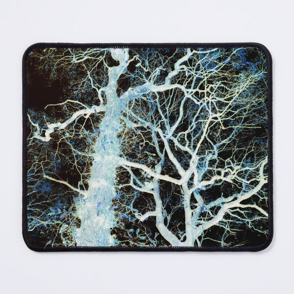 Item preview, Twisted Autumn oaks 3, blue leaf edit designed and sold by paulboizot.