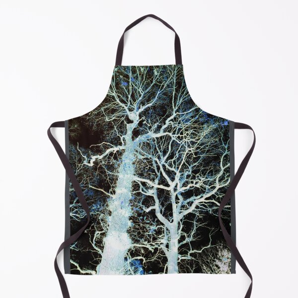 Item preview, Twisted Autumn oaks 3, blue leaf edit designed and sold by paulboizot.