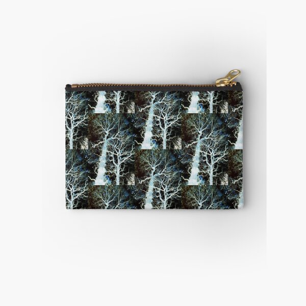 Item preview, Twisted Autumn oaks 3, blue leaf edit designed and sold by paulboizot.