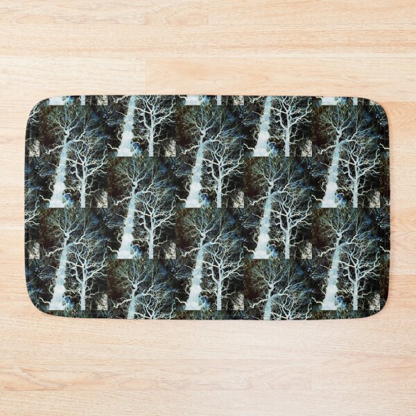 Item preview, Twisted Autumn oaks 3, blue leaf edit designed and sold by paulboizot.