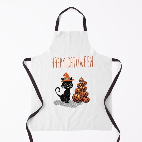 Item preview, Happy Catoween with pumpkins designed and sold by ArndtDesign.