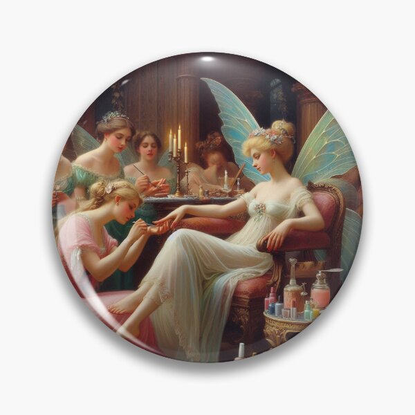 Item preview, Fairy Getting Nails Done designed and sold by boysenberrie.