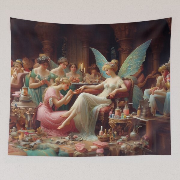 Item preview, Fairy Getting Nails Done designed and sold by boysenberrie.