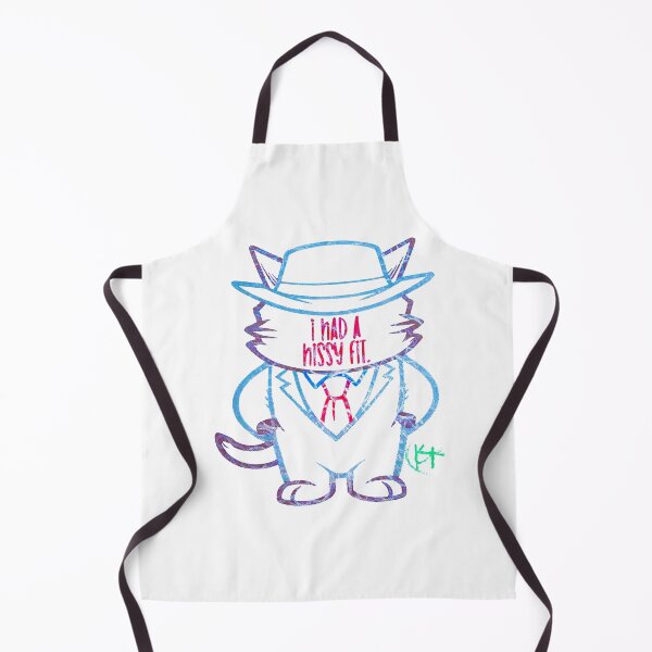 Item preview, I Had A Hissy Fit Gangster Cat Art designed and sold by Kalli Taub Art.