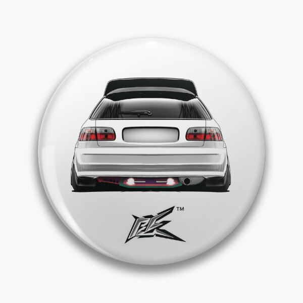 Item preview, civic eg rear white  designed and sold by NaquashM.