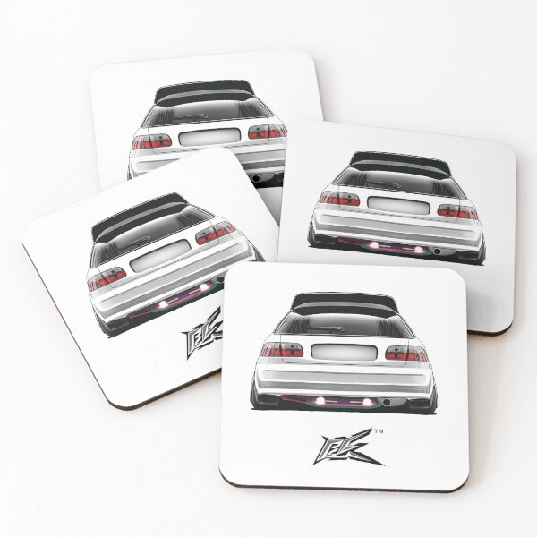 Item preview, civic eg rear white  designed and sold by NaquashM.
