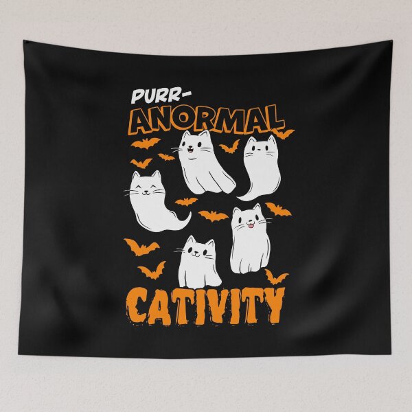 Item preview, Purranormal Cativity Ghost Cats designed and sold by petestyles.