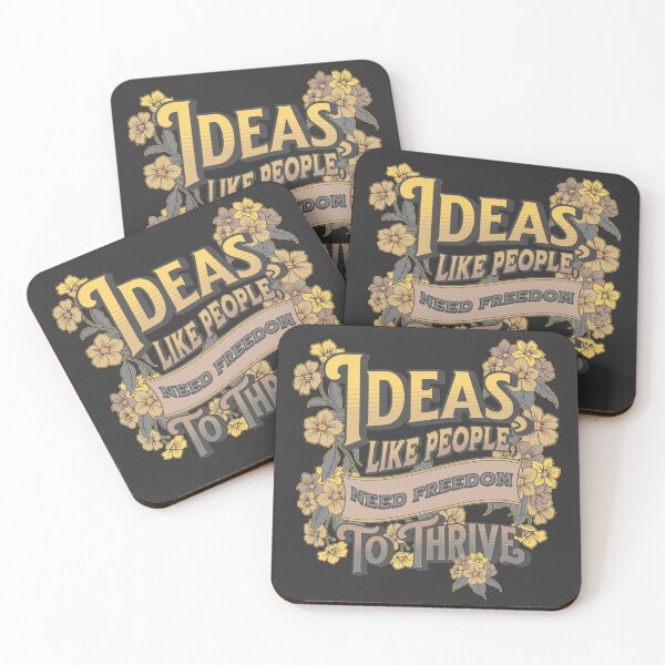 Item preview, Ideas Like People Need Freedom To Thrive designed and sold by AldenTees.