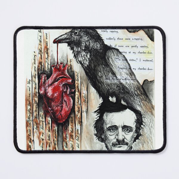 Item preview, Ode to Poe designed and sold by RagsDrag.