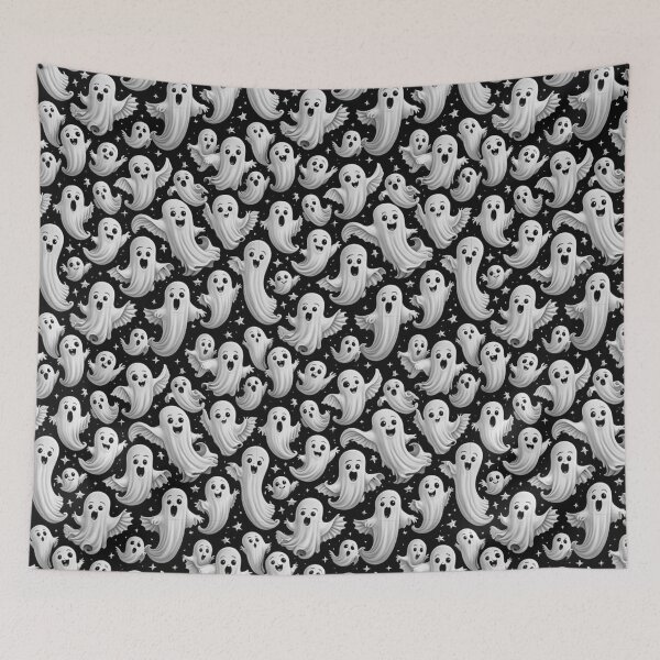 Item preview, Happy haunting and happy Halloween designed and sold by Randomnessy.