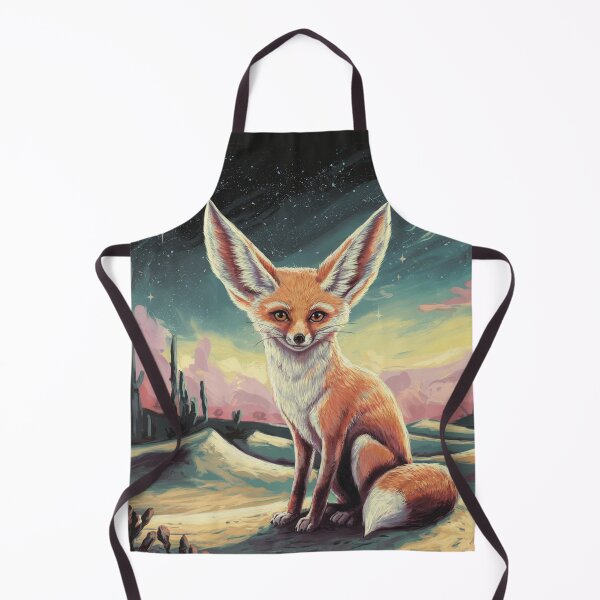 Item preview, A Cute Fennec Fox Sitting In A Desert. designed and sold by notevidia.