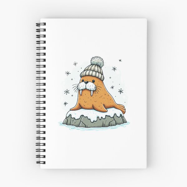 Item preview, Chill Walrus Vibes designed and sold by Delemore Art.