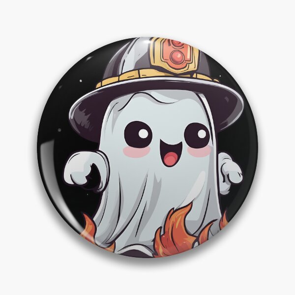 Item preview, Boo Boo Crew Firefighter Ghost Halloween designed and sold by Quirky Shirts.