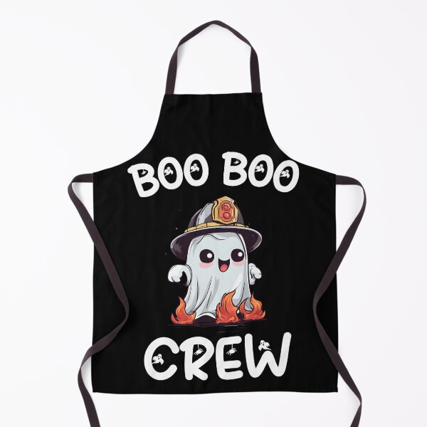 Item preview, Boo Boo Crew Firefighter Ghost Halloween designed and sold by Quirky Shirts.