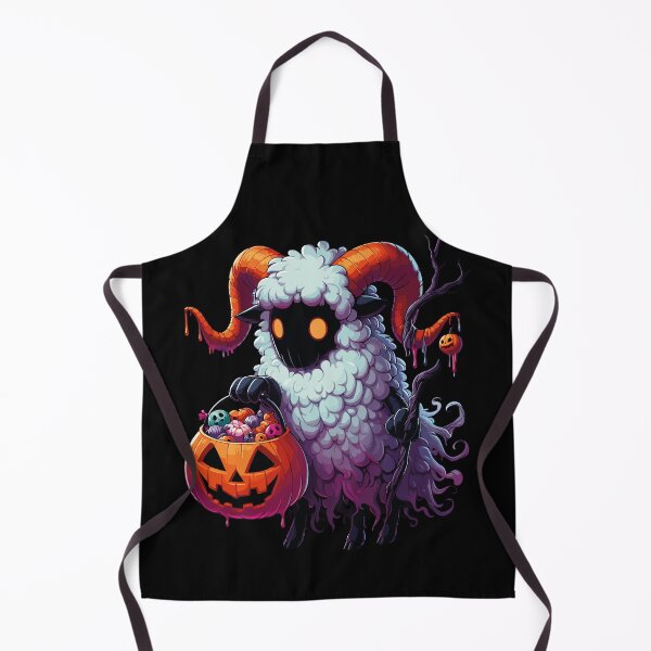 Item preview, Sheep Scary Halloween Ghost Spooky Pumpkin Candy designed and sold by Artistoos.