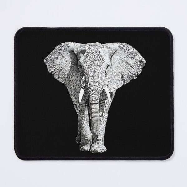 Item preview, Bohemian Elephant Illustration designed and sold by HollywoodInked.