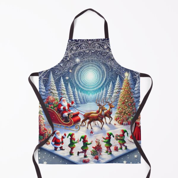 Item preview, AI-Enhanced Infinite 3-D Christmas Wonderland: Santa's Magical Journey designed and sold by Meta2Physical.