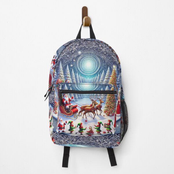 Item preview, AI-Enhanced Infinite 3-D Christmas Wonderland: Santa's Magical Journey designed and sold by Meta2Physical.