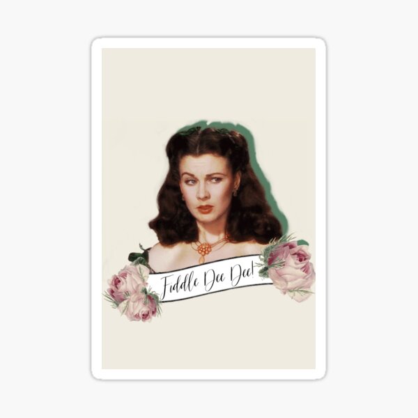 Scarlett O'Hara Sticker
