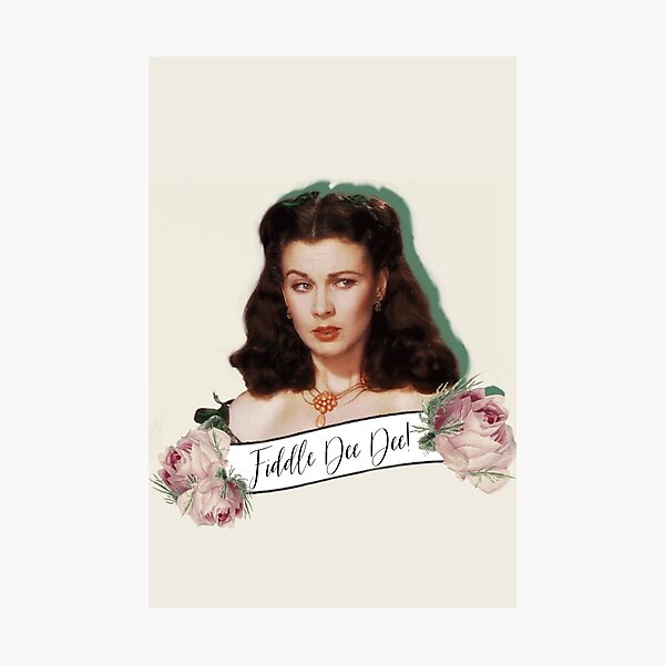 Scarlett O'Hara Fotodruck