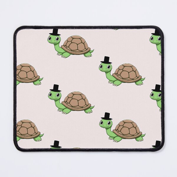 Item preview, Smiling Turtle with Hat designed and sold by Rawecz Studio.