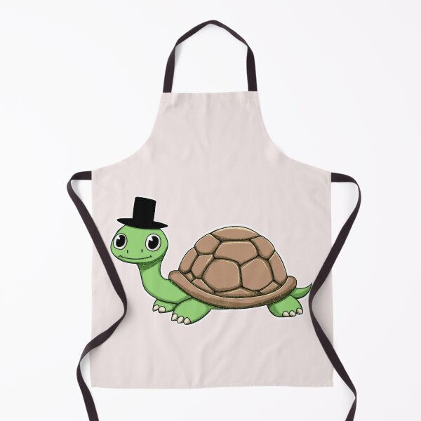 Item preview, Smiling Turtle with Hat designed and sold by Rawecz Studio.