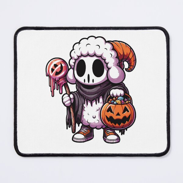 Item preview, Sheep Scary Halloween Ghost Spooky Pumpkin Candy designed and sold by Artistoos.