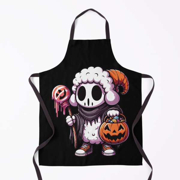 Item preview, Sheep Scary Halloween Ghost Spooky Pumpkin Candy designed and sold by Artistoos.