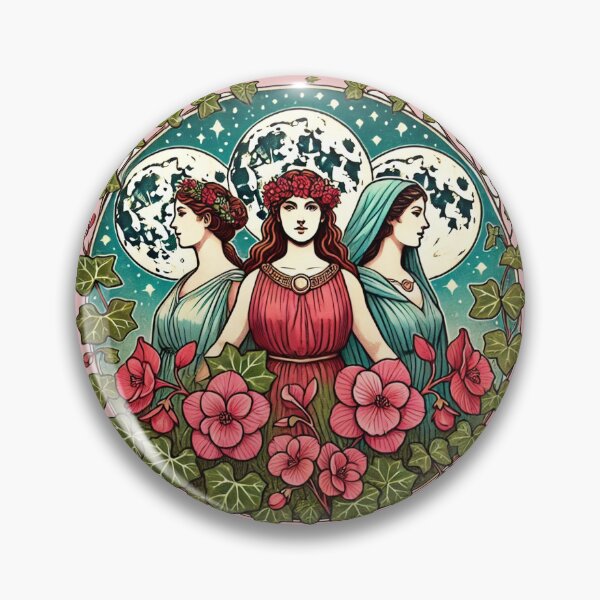 Item preview, Triple Goddess designed and sold by FrictionMaxxing.