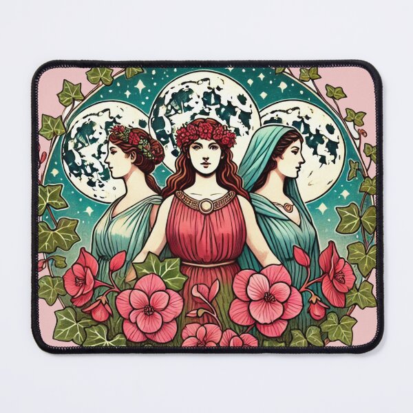 Item preview, Triple Goddess designed and sold by FrictionMaxxing.