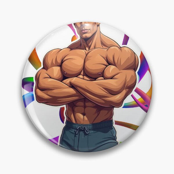 Item preview, New Series: Bodybuilder Sticker #40 designed and sold by ForeverPrintsOK.