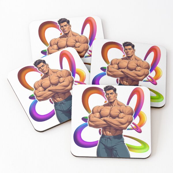 Item preview, New Series: Bodybuilder Sticker #40 designed and sold by ForeverPrintsOK.