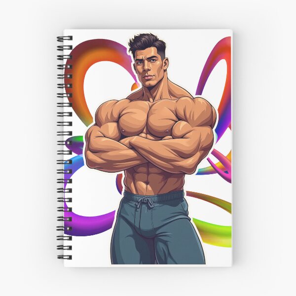 Item preview, New Series: Bodybuilder Sticker #40 designed and sold by ForeverPrintsOK.