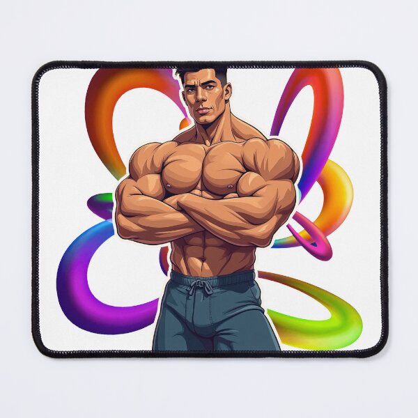 Item preview, New Series: Bodybuilder Sticker #40 designed and sold by ForeverPrintsOK.