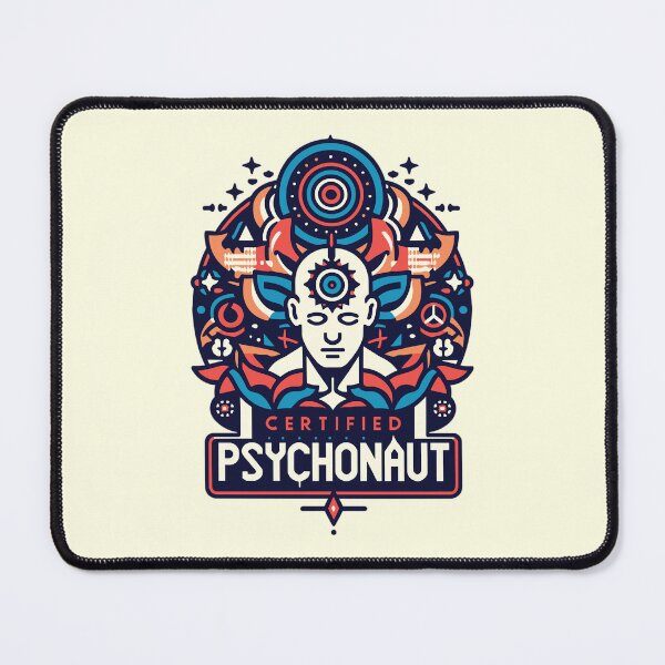 Item preview, Certified Psychonaut designed and sold by MezkalArts.