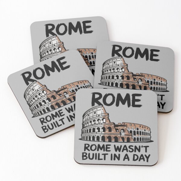 Item preview, Rome wasn't built in a day designed and sold by 123ks.
