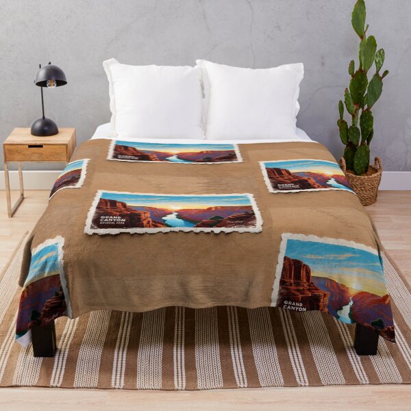 Item preview, Grand Canyon National Park Postcard Vintage Retro Travel designed and sold by TravelPostcardGems.