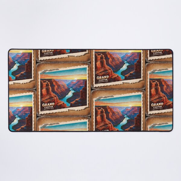 Item preview, Grand Canyon National Park Postcard Vintage Retro Travel designed and sold by TravelPostcardGems.