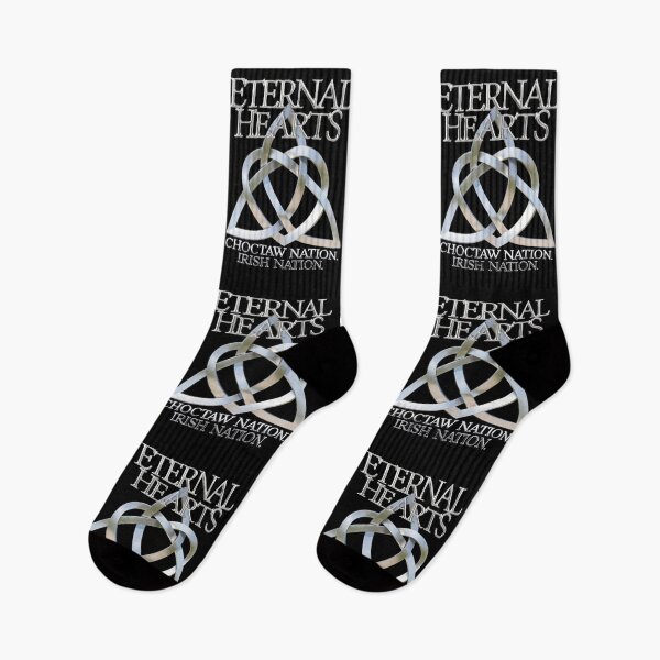 Item preview, Choctaw Nation and Irish Nation Eternal Hearts designed and sold by REAL IRISH GIFTS.