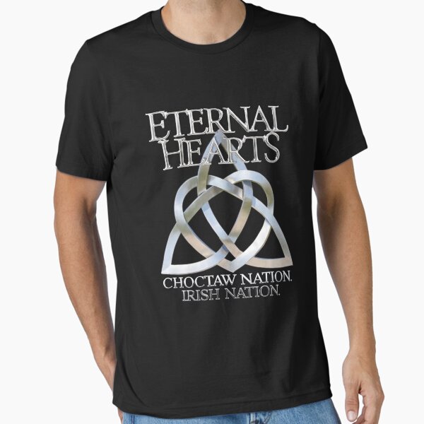 Item preview, Choctaw Nation and Irish Nation Eternal Hearts designed and sold by REAL IRISH GIFTS.