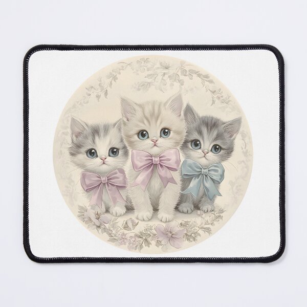 Item preview, Charming Vintage Kittens designed and sold by AI-Only Creations.