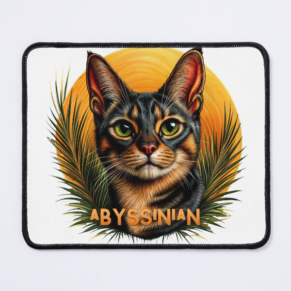 Item preview, Poster Prints T-Shirt Design - Cat Breeds: Abyssinian  designed and sold by ForeverPrintsOK.
