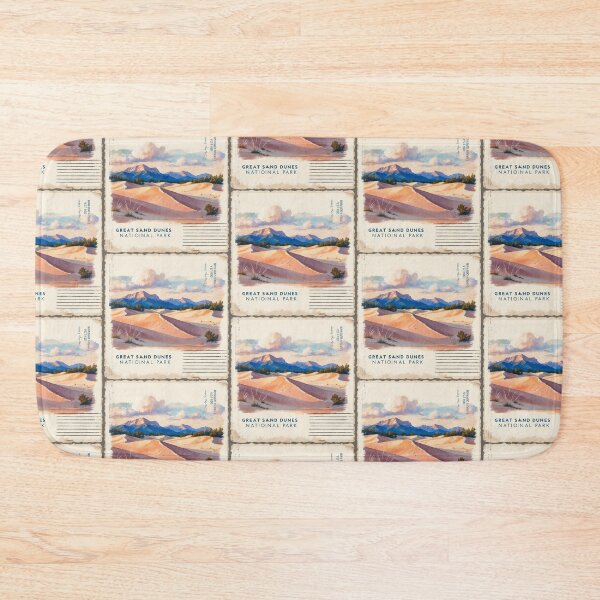 Item preview, Great Sand Dunes National Park Postcard Vintage Retro Travel designed and sold by TravelPostcardGems.