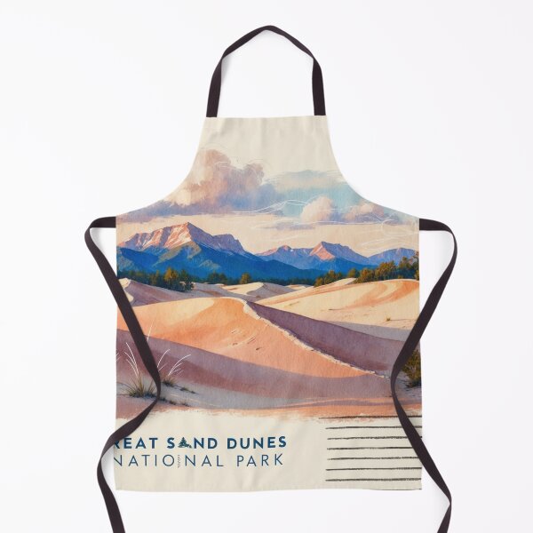 Item preview, Great Sand Dunes National Park Postcard Vintage Retro Travel designed and sold by TravelPostcardGems.