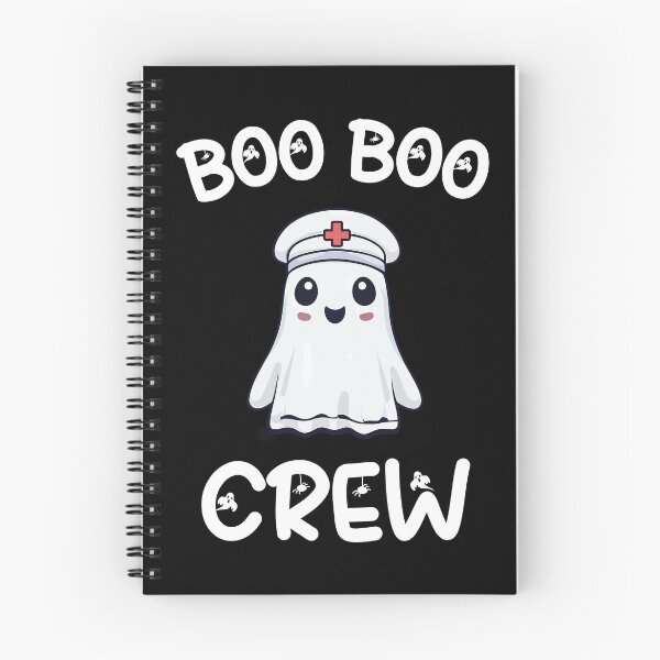 Item preview, Boo Boo Crew Nurse Ghost Halloween Medical Doctor designed and sold by Quirky Shirts.