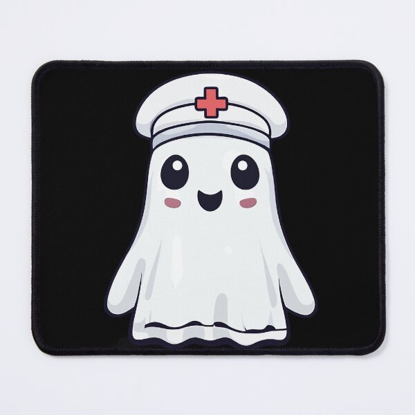 Item preview, Boo Boo Crew Nurse Ghost Halloween Medical Doctor designed and sold by Quirky Shirts.