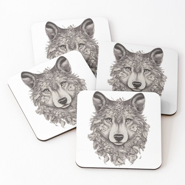Item preview, A mysterious gray wolf designed and sold by katgosnice.
