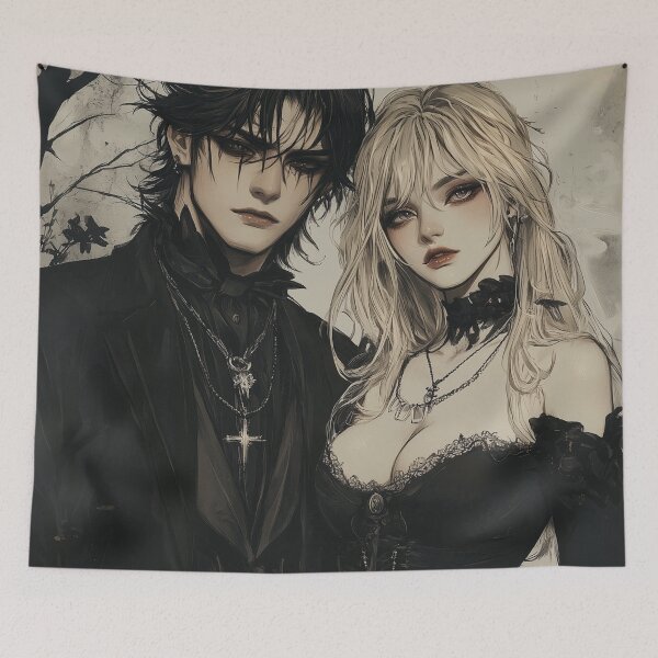 Item preview, Gothic Couple designed and sold by CursedbyLilith.