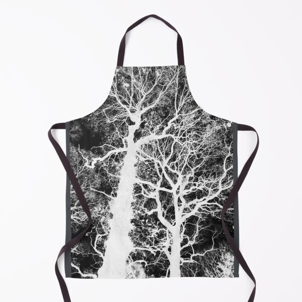Item preview, Twisted Autumn oaks 3, monochrome inverted designed and sold by paulboizot.